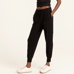 NWT JCrew cotton-cashmere jogger pants XS